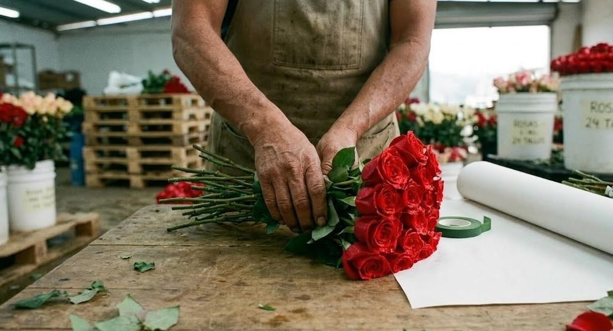 Armado de bonche QUINDE Flores